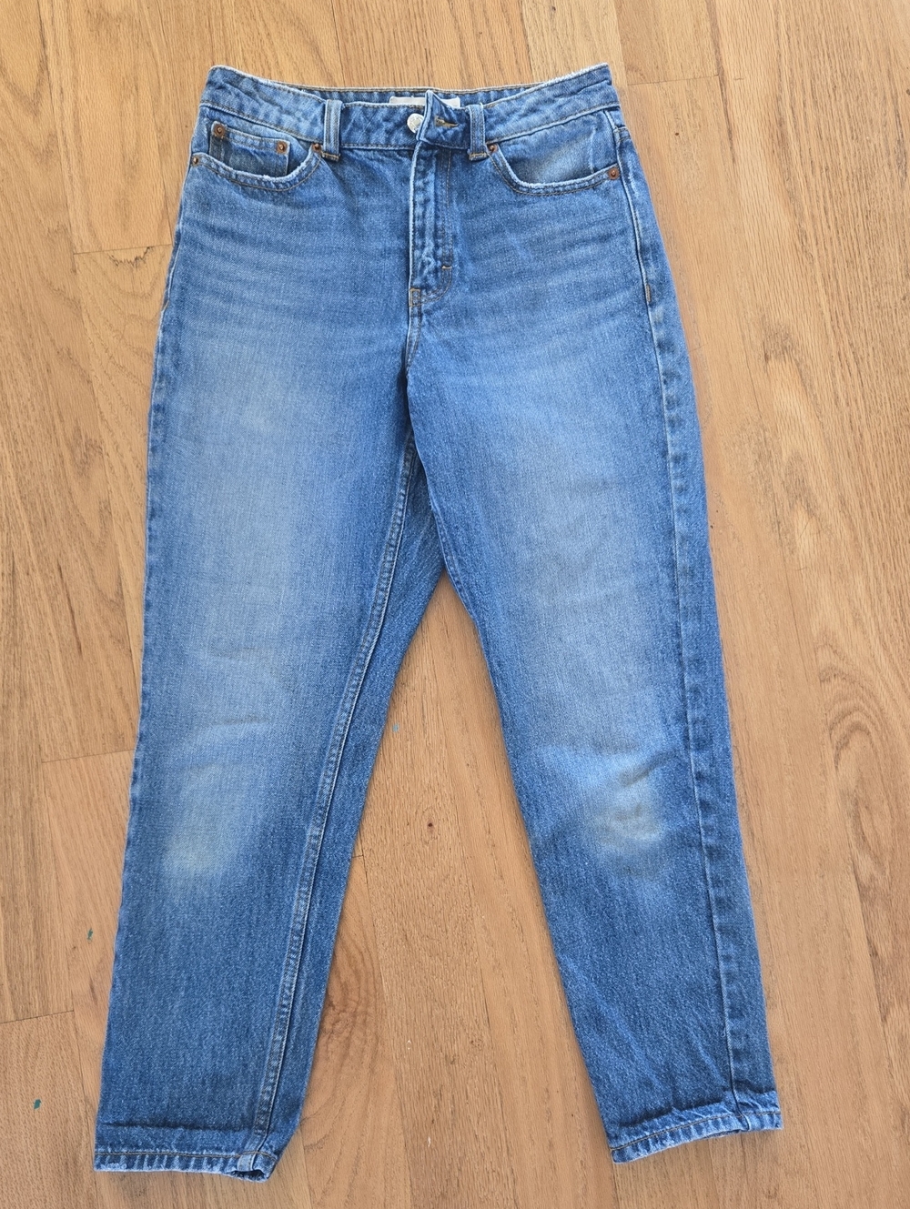 Topshop 'Mom' Denim Blue Women’s